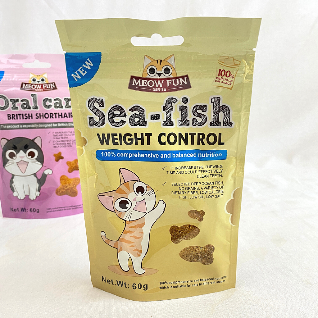 

MEOWFUN Snack Kucing SEA TUNA Fish Cat Treat 60g