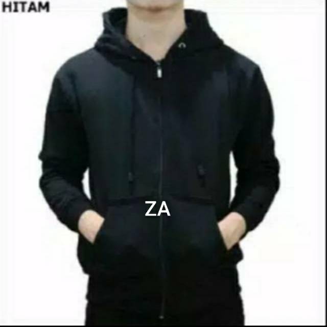 JAKET POLOS HOODIE JUMBO L-XXXL