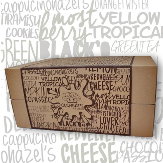 

Family Gift Pack - 20 Cups of Clement's Ice Cream