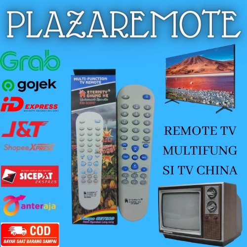 REMOTE MULTI TV CHINA  808 (5Y29 55K9 7461 3010 50J2 SINMENG) TABUNG CRT