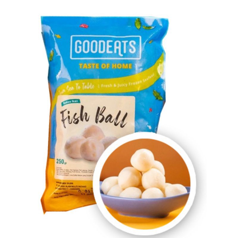 

GOODEATS FISH BALL 250 GR / BOLA IKAN