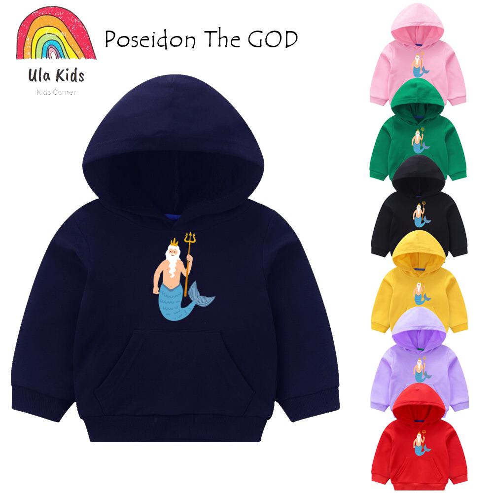 Hoodie Anak Cowok Poseidon Aquaman Usia (1-5thn)
