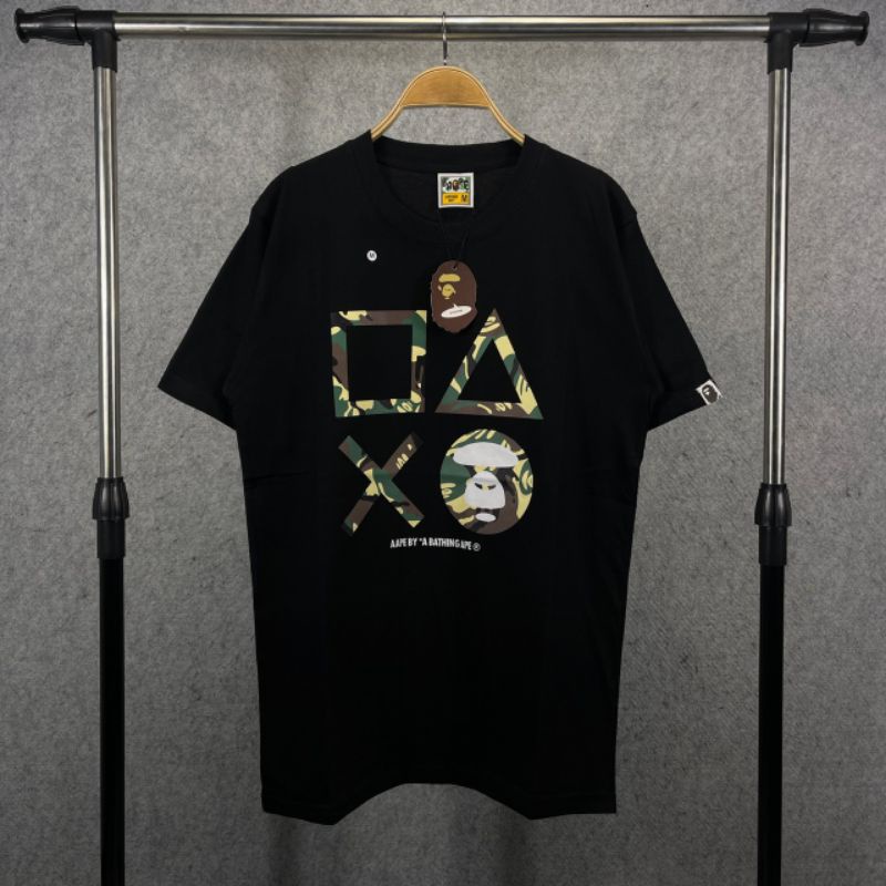 Kaos T-shirt Bape Hitam Premium