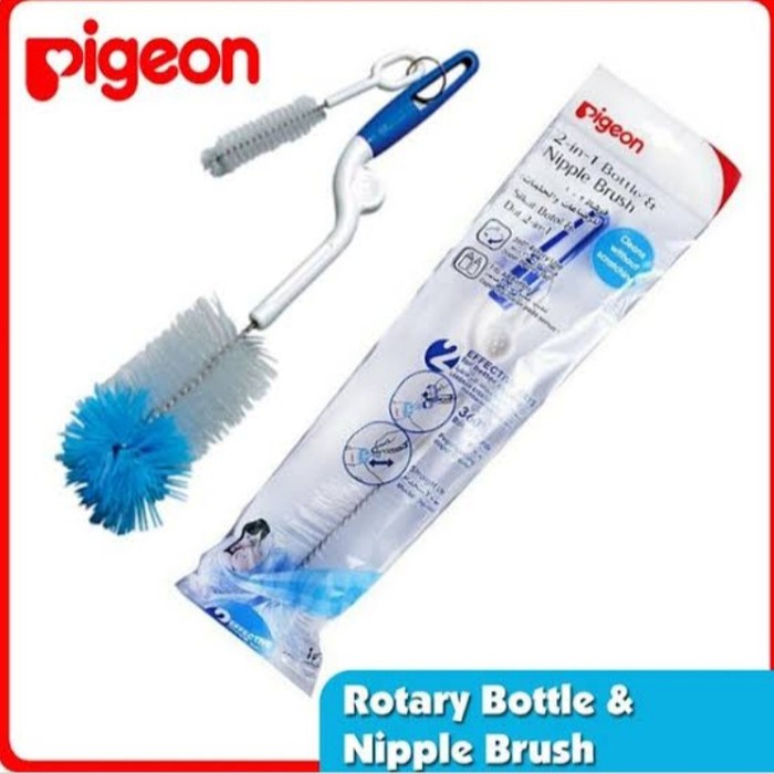 Pigeon Bottle And Nipple Brush / Sikat Botol Susu Bayi