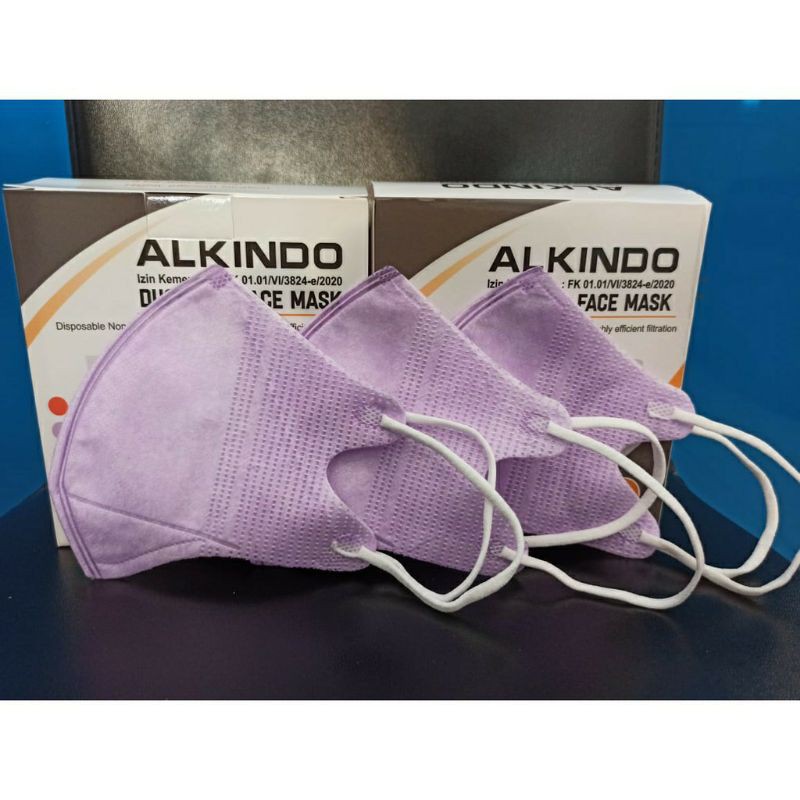 ALKINDO DUCKBILL MASKER WARNA WARNI ISI 50 PCS/BOX