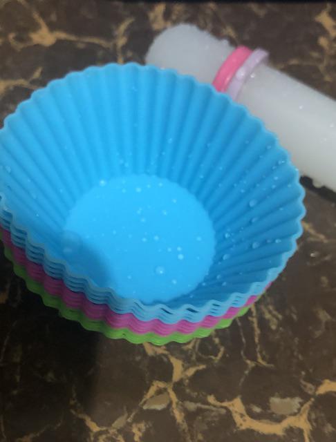 12pcs Cetakan Muffin Bahan Silikon