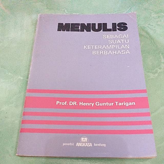 

Menulis sebagai suatu keterampilan berbahasa