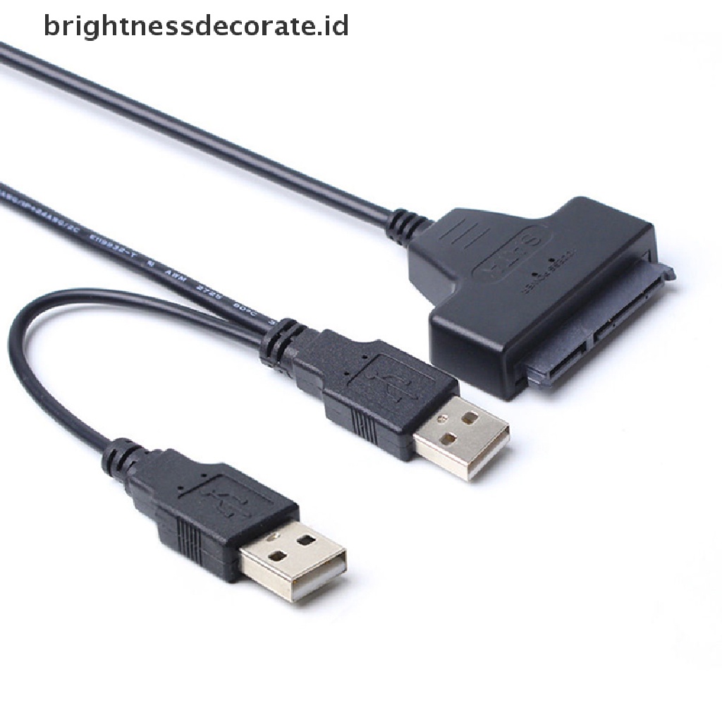 Kabel Adapter USB 2.0 to SATA Serial ATA Untuk HDD SSD 2.5 Inch