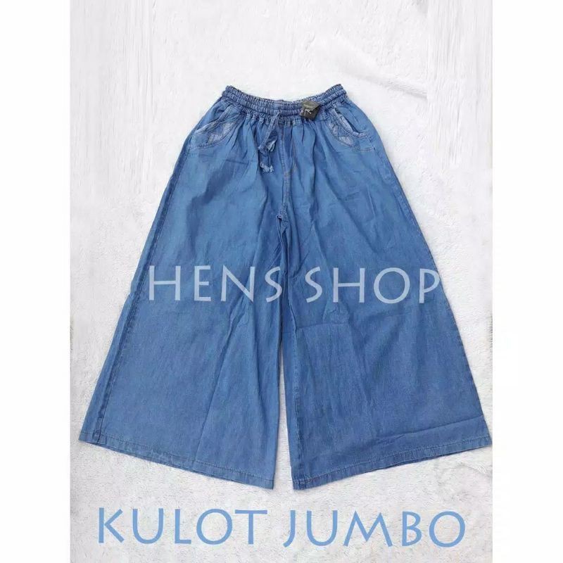 KULOT JEANS  / KULOT SUPER JUMBO XXL BIG SIZE MODEL PAYUNG MURAH