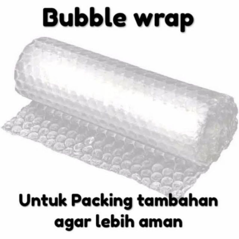 

Packing Tambahan Extra Bubble Wrap + Kardus