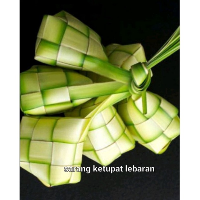 

sarang ketupat isi 10 klontong