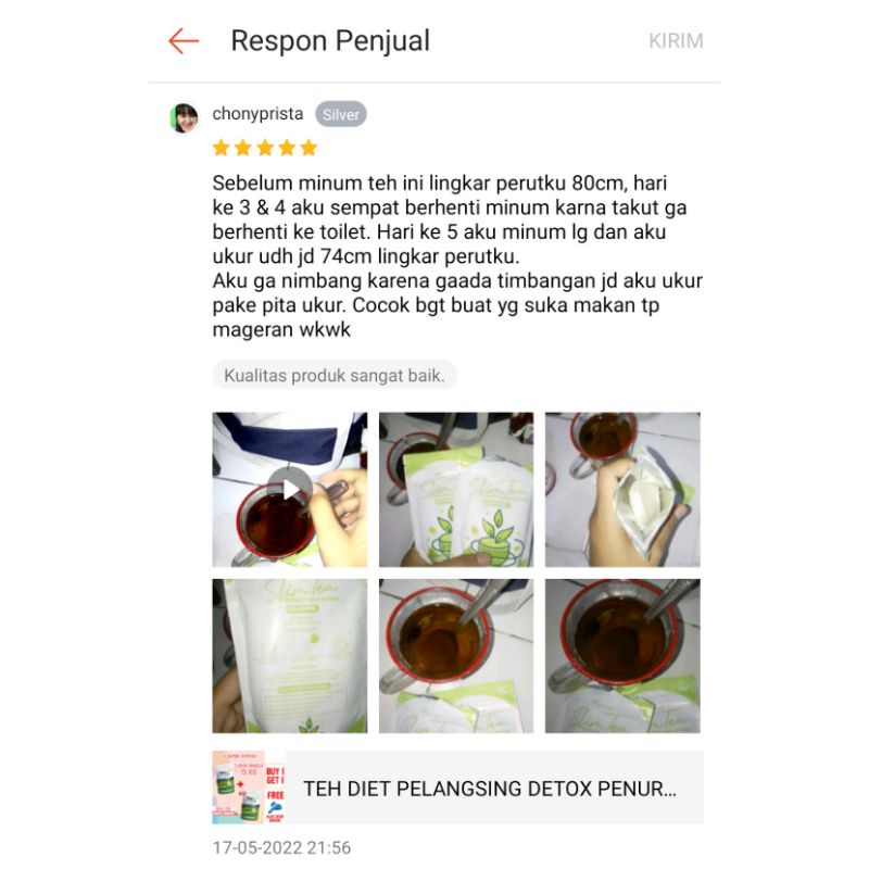 TEH DIET PELANGSING DETOX PELUNTUR LEMAK BADAN HERBAL ALAMI / OBAT JAMU DIET DAUN JATI CINA AMPUH O1