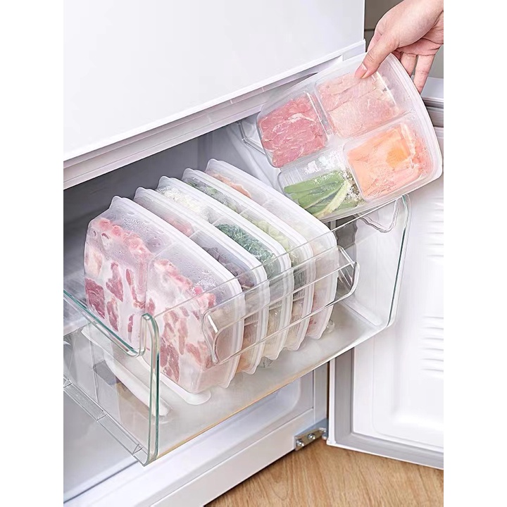 Freshly Food Container Korean Container Kotak Makanan Kulkas Refrigerator Organizer/Food Container