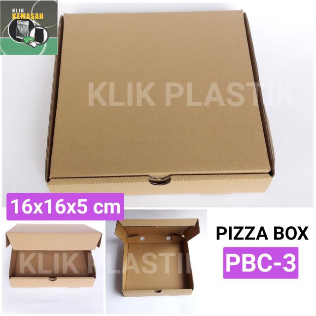 

KARDUS PIZZA 16X16X5/KOTAK BAJU KAOS DISTRO PIZZA BOX DOS DUS SEPATU
