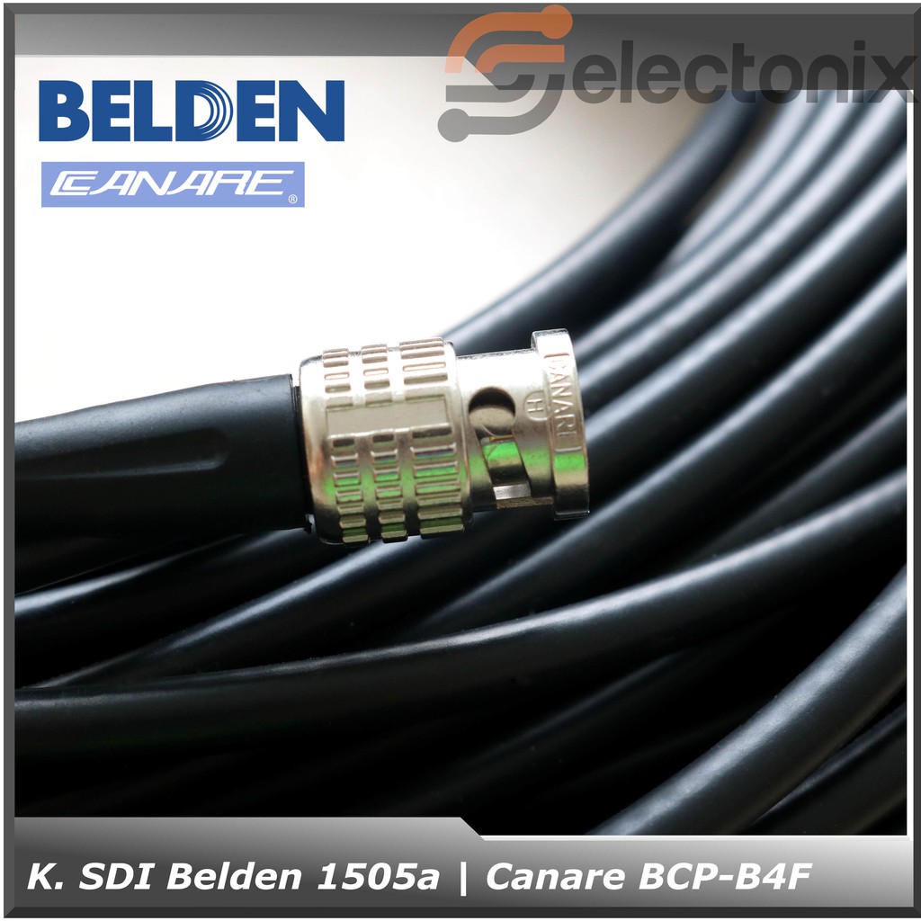 Kabel SDI Video Belden 1505a | Canare BCP-B4F [1m]