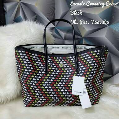 #TasWanita Cantik - Tas Lacoste Crossing Crocodille