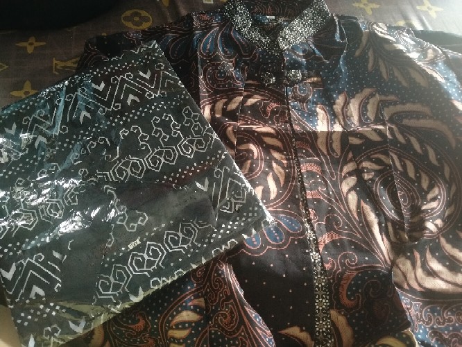 Batik Wanita Asj Sa Hrb026 Kenongo Kemeja Tosca Pendek