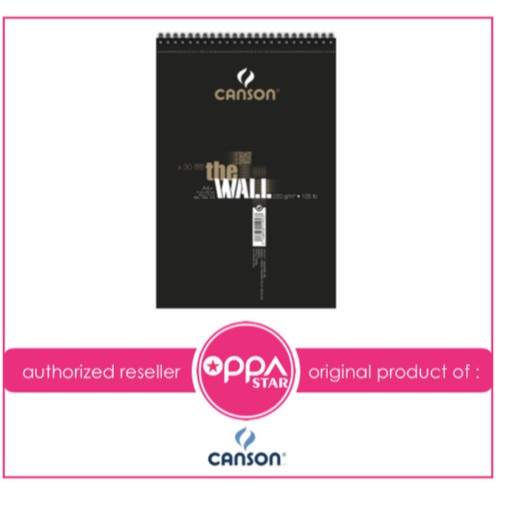 

Canson The Wall A4+ 30 Lembar Album 220g - Kertas Gambar 400078797