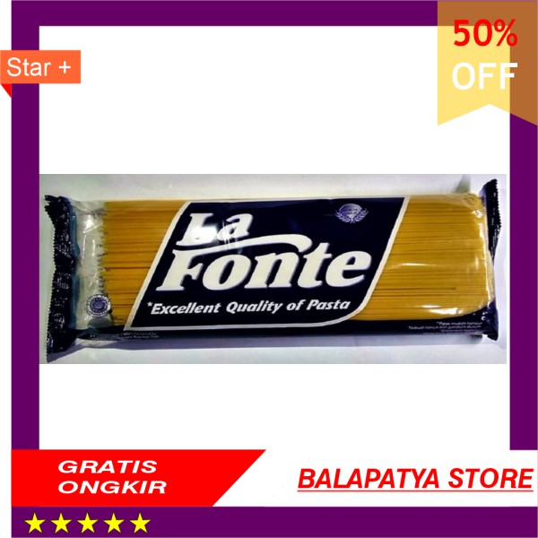 

LIMITED EDITION!!! La Fonte Spaghetti 1 kg