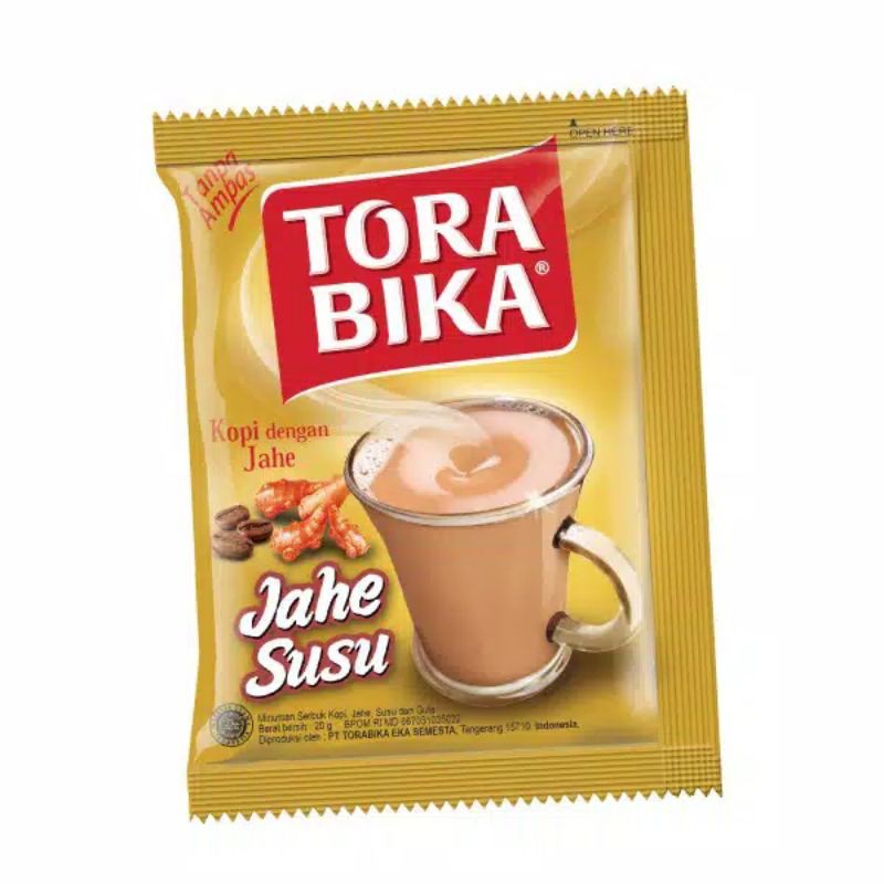 Torabika jahe susu 20 gram