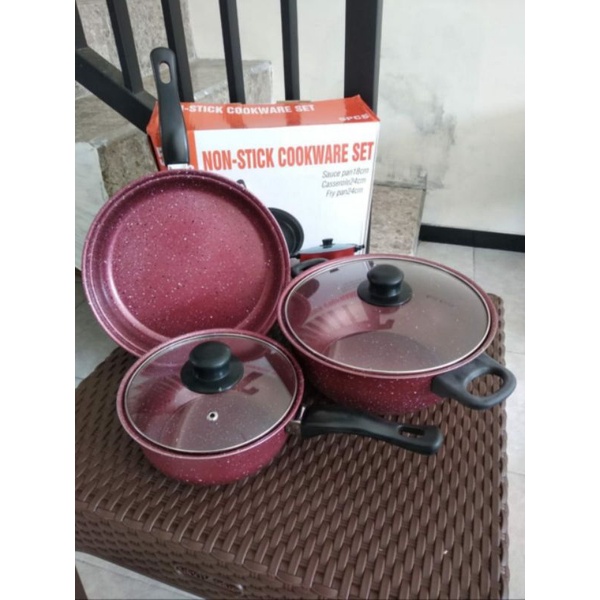 panci/panci set murah/panci set marble sinda/panci set 5 pcs