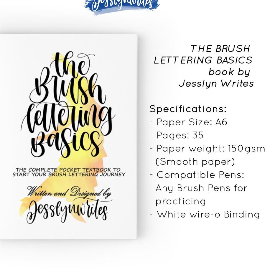 

DTC 950 Jesslyn Writes | The Brush Lettering Basics ,.,.,.,,