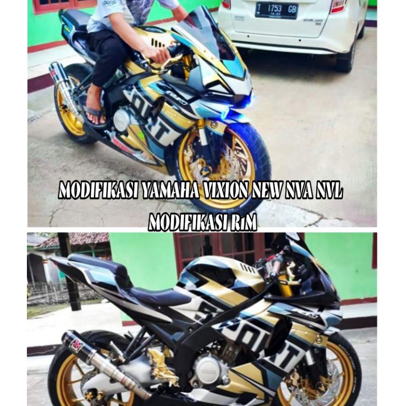BODY VIXION NEW NVA NVL MODIFIKASI R1M FAIRING VIXION NVL NVA MODEL R1M