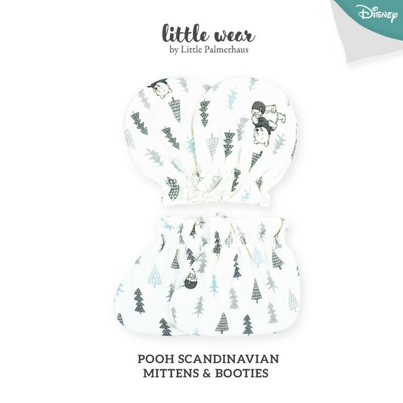 Mittens and Booties Sarung tangan bayi Disney series by Little Palmerhaus