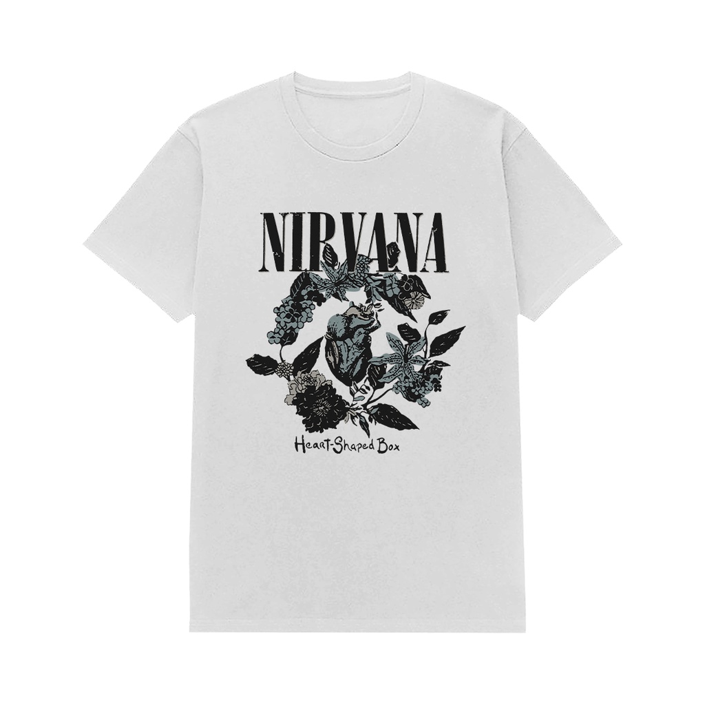 Rockerstar T-shirt Band Nirvana Heart Shaped Box