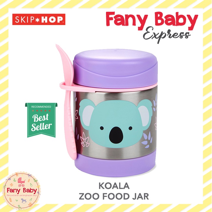 SKIP HOP ZOO INSULATED FOOD JAR