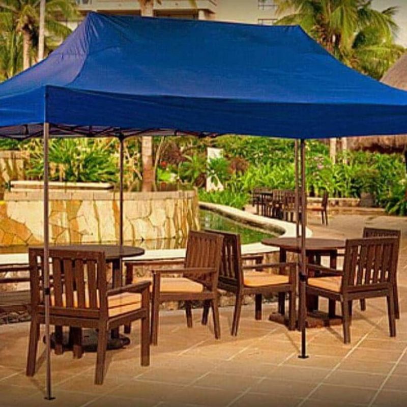 Tenda lipat metic ukuran 3x4.5