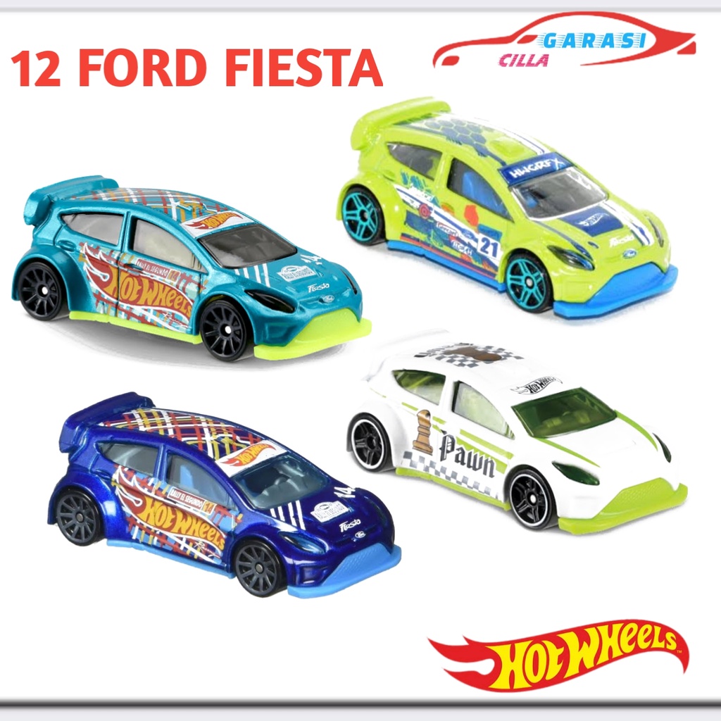 HOTWHEELS HOT WHEELS 12 FORD FIESTA HOT WHEELS