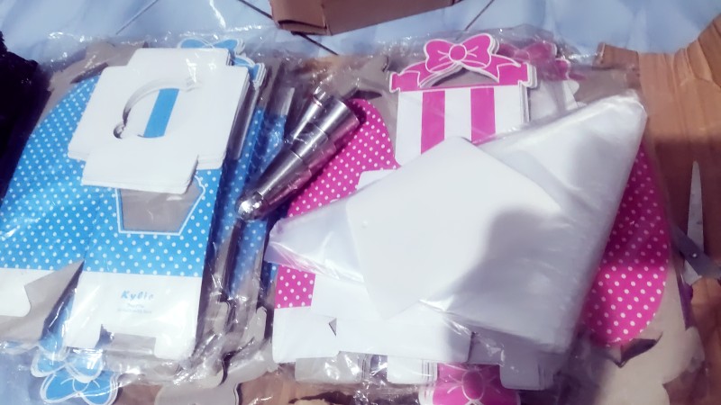 3pcs Spuit Rusia Ball Shape Spuit Cupcake