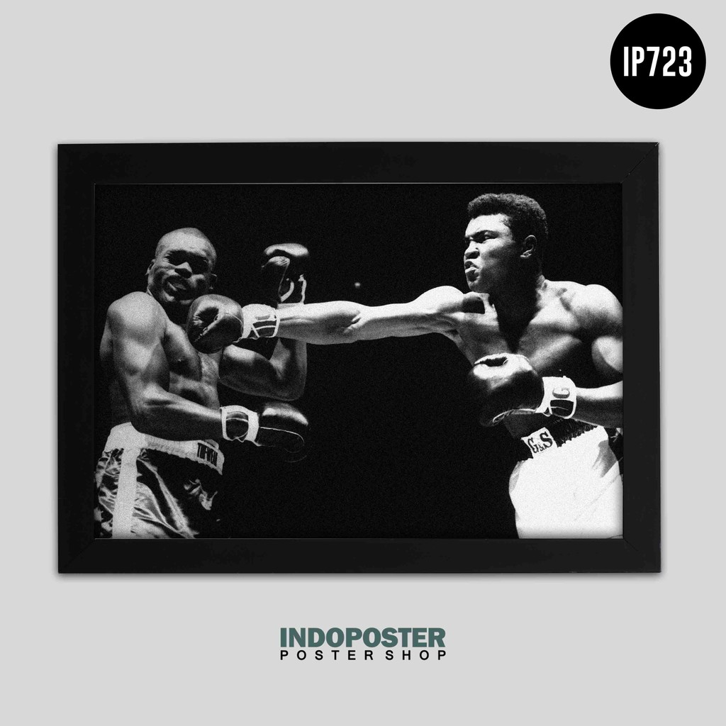 Poster Tinju Boxing Muhammad Ali