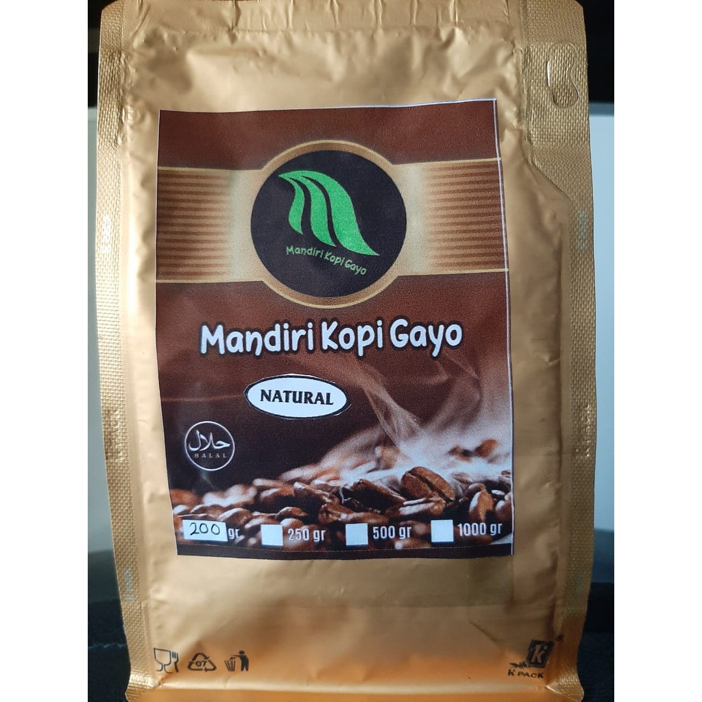 

Premium Kopi Arabica Gayo Aceh Natural - Bubuk - 200 gram