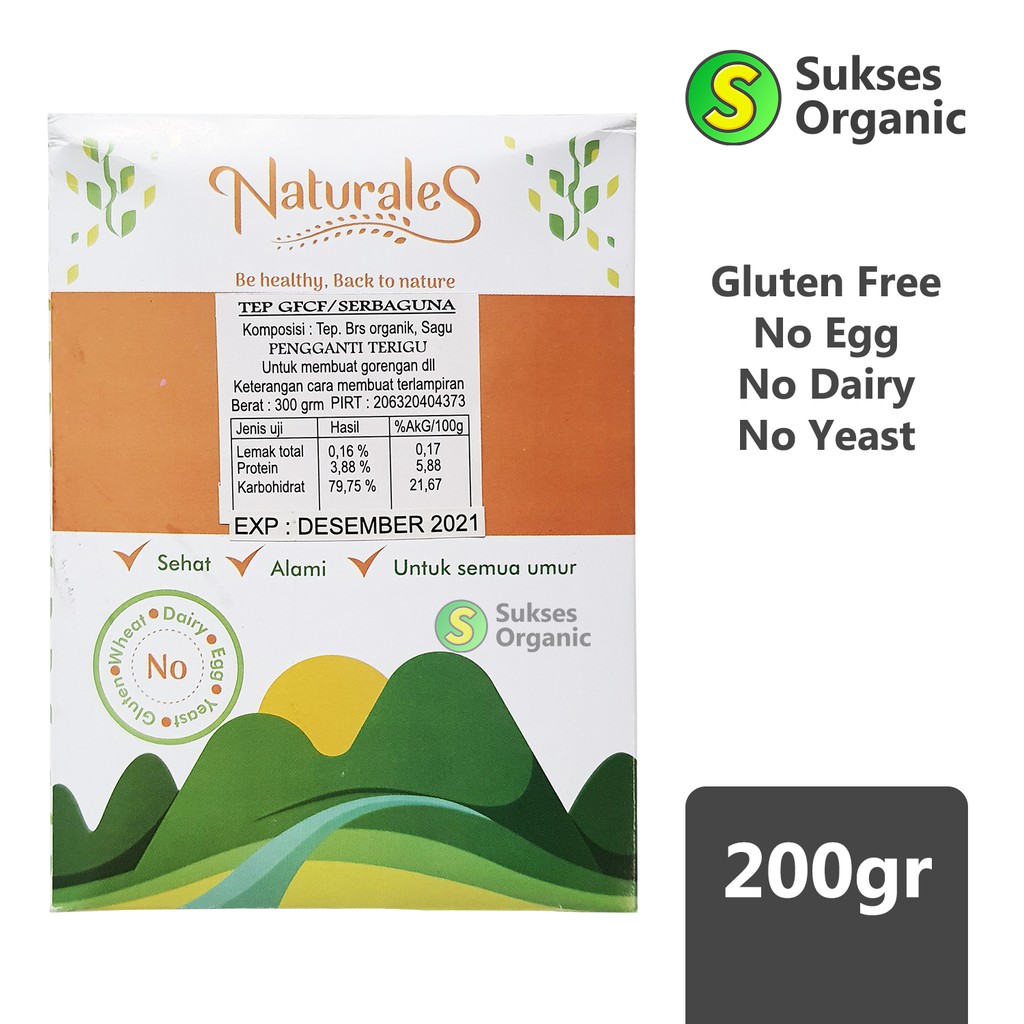 

Tepung Gorengan Serbaguna GFCF | Naturales | 200gr
