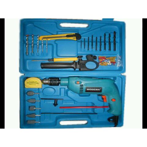 Mesin bor tangan 13mm (besi dan beton)