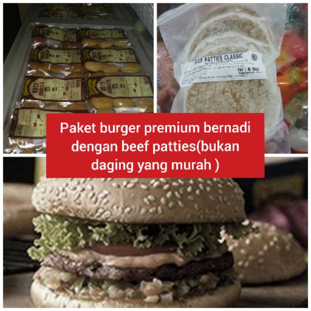 

Paket burger bernadi premium