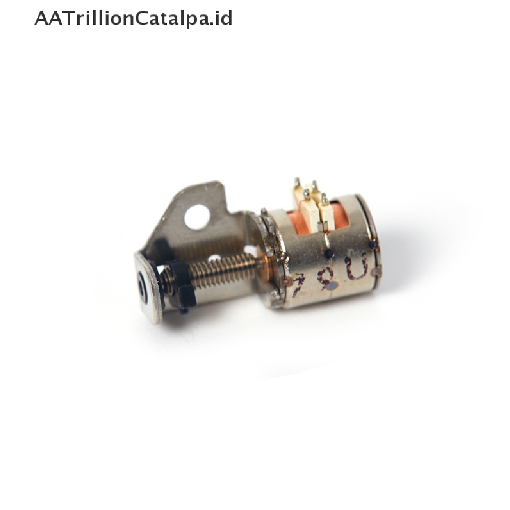 Aatrillioncatalpa Blok Slider Motor Stepper Mini Micro 6MM 2 Fase 4 Kabel