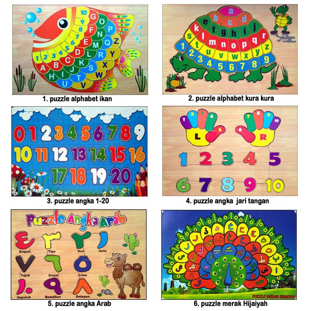 Puzzle Kayu Alphabet Huruf Angka Gambar Binatang Mobil Hijaiyah Mainan Edukasi Puzle Shopee Indonesia