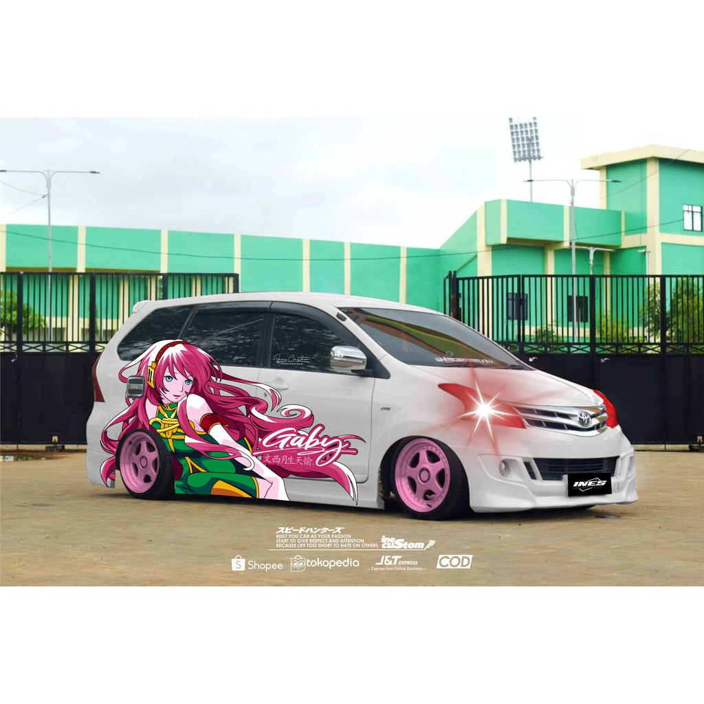 decal mobil avanza stiker mobil