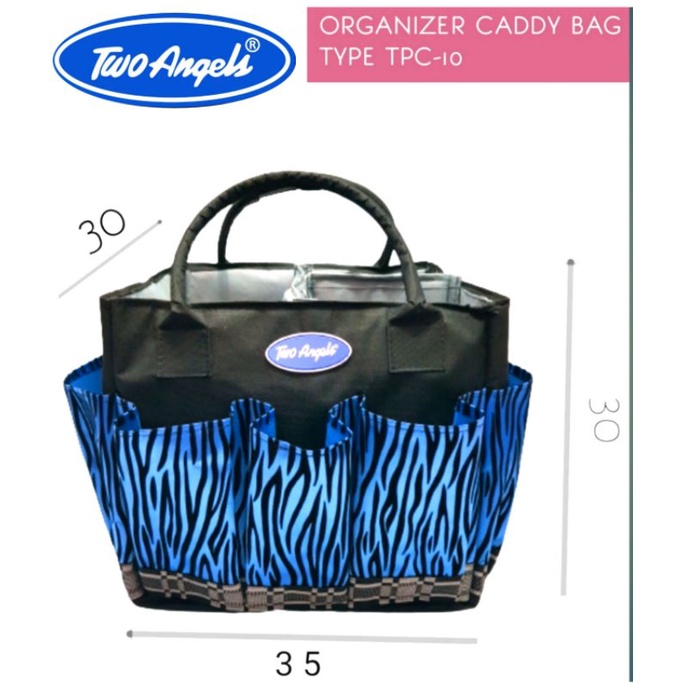 CZ01  Caddy Bag  Baby  / Organizer Tas  perlengkapan bayi   Diapers Bag TWO ANGELS  / LUXURY CADDY BAG BABY JUMBO SIZE , CADDY BAG BESAR TWO ANGELS / TAS PERLENGKAPAN BAYI BABY