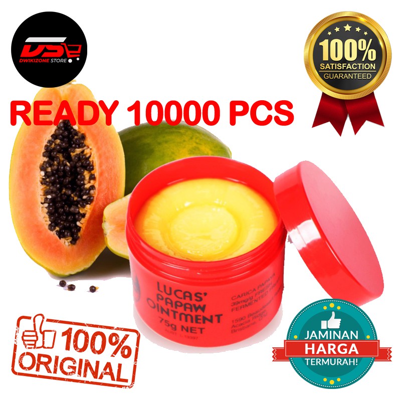 [DGB] ORIGINAL LUCAS PAPAW OINTMENT LPO 25GR 75GR 25 75 GRAM PENGHALUS KULIT JERAWAT