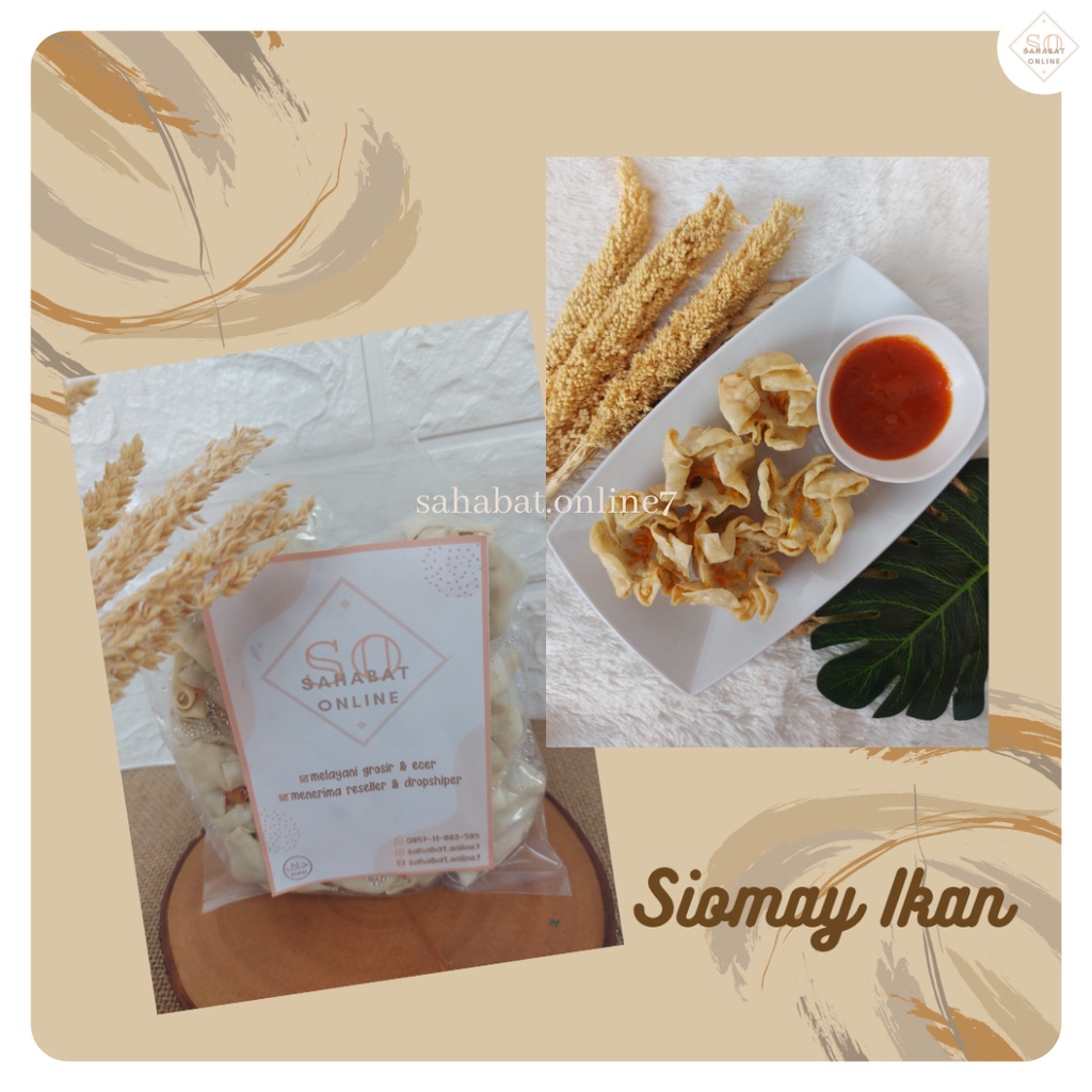 

SIOMAY IKAN/SIOMAI IKAN/OLAHAN KHAS IKAN/KHAS TEGAL
