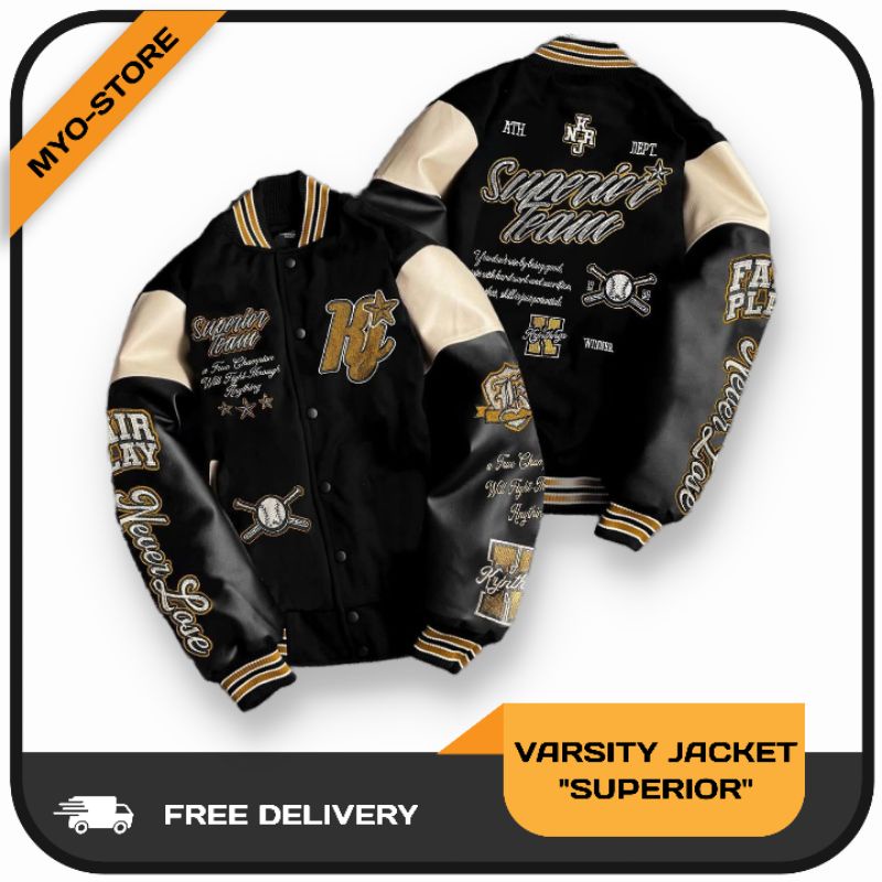 KARUNG JANTAN VARSITY JACKET "SUPERIOR" SERIES ORIGINAL‼️