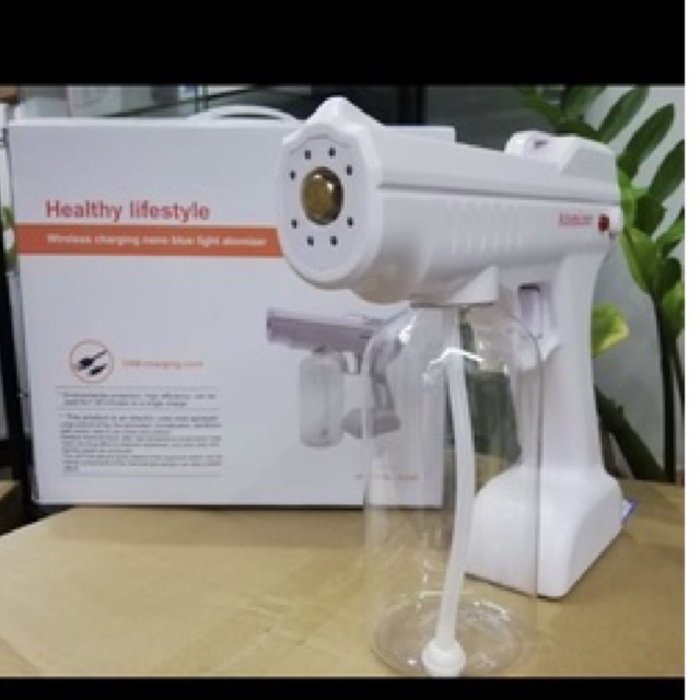 super sale  nano steam  spray gun atomizer basmi virus wireless 800ML(barang baru )