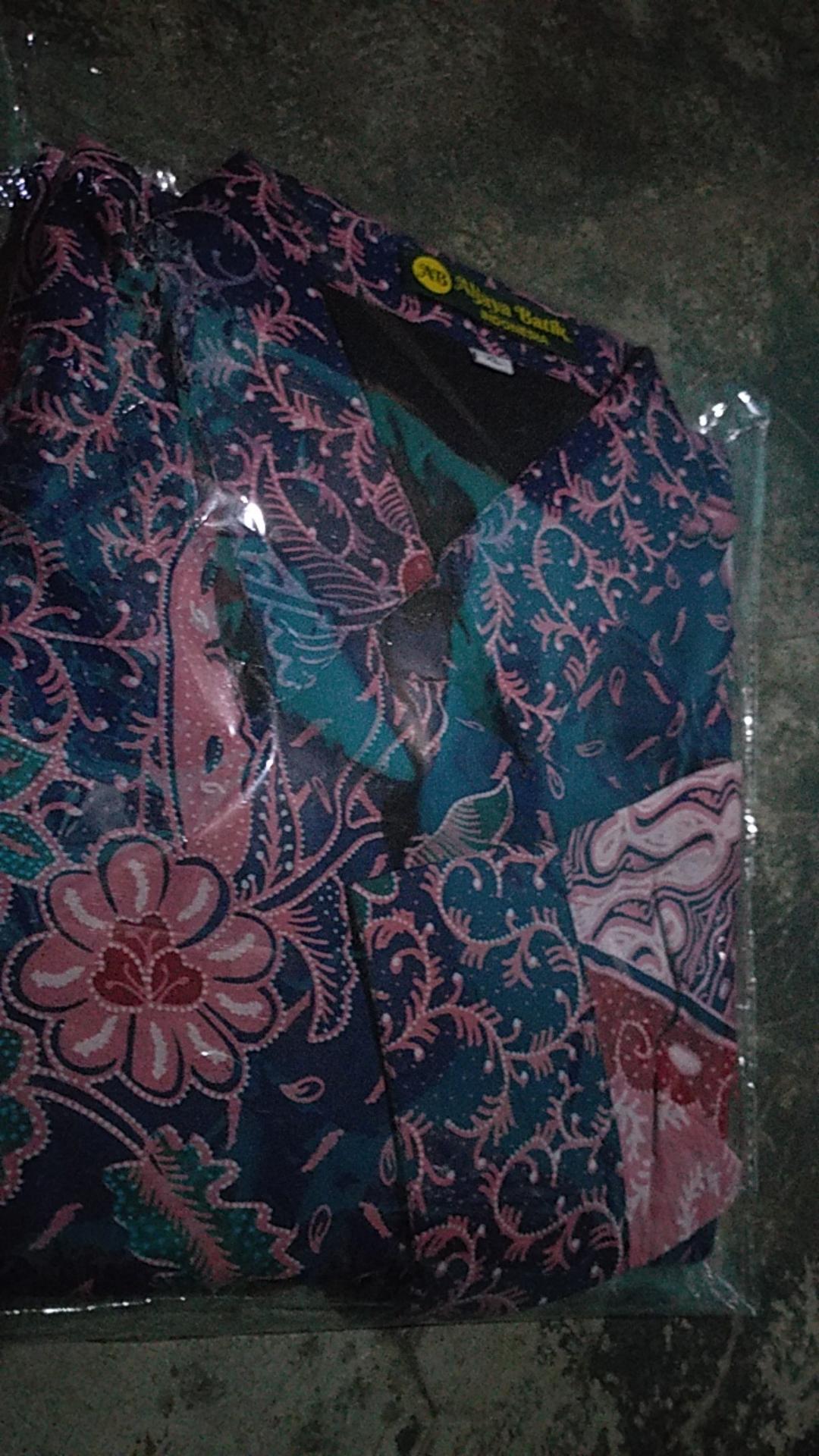 Peksi Kembar Kemeja Batik Pria Lengan Panjang Bahan Katun Halus Full Furing By Aljaya Batik