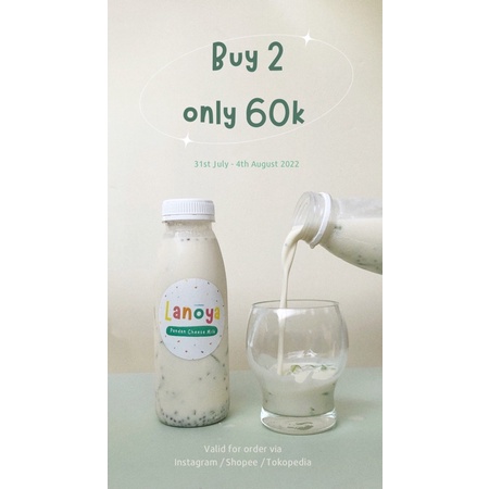 

PROMO BUNDLING Pandan Cheese Milk