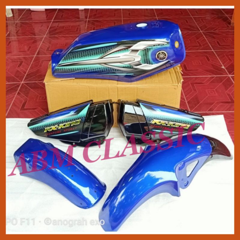 cover body RX king set Biru 2007