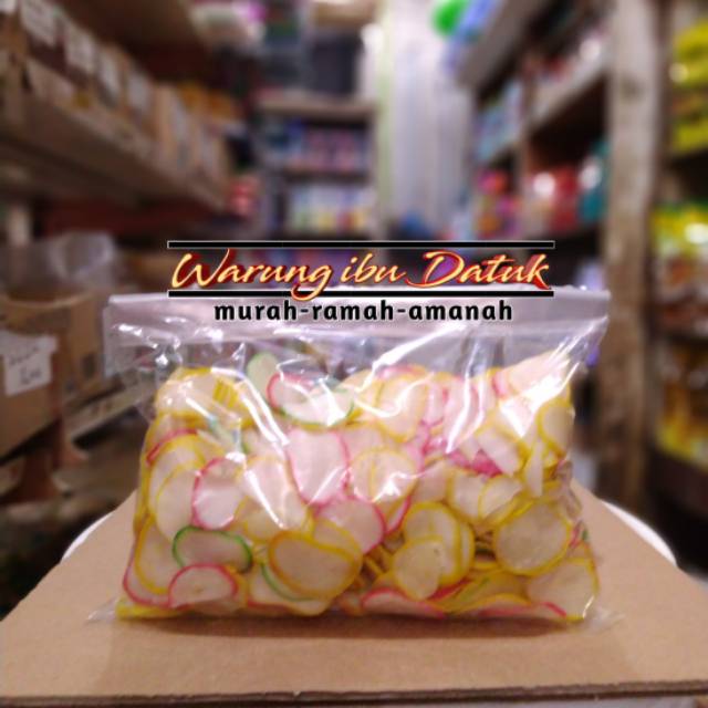 

Kerupuk krupuk Warna Warni 250gr